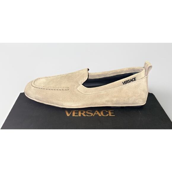 Versace Villa Driver Loafers ‘Sand’ - EUR 42 / Men’s 9- Retail $795 main image 6